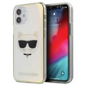 Karl Lagerfeld KLHCP12SCIR iPhone 12 mini 5,4" multicolor hardcase Iridescent Choupette