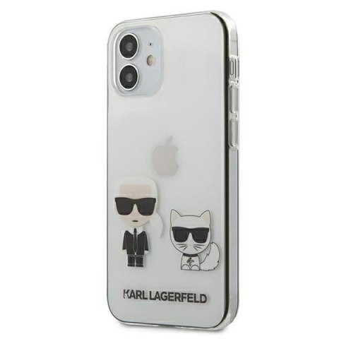 Karl Lagerfeld KLHCP12SCKTR iPhone 12 mini 5,4" hardcase Transparent Karl & Choupette