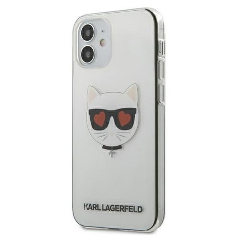 Karl Lagerfeld KLHCP12SCLTR iPhone 12 mini 5,4" hardcase Transparent Choupette