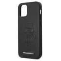 Karl Lagerfeld KLHCP12SPCUIKBK iPhone 12 mini 5,4" czarny/black hardcase Karl Ikonik Outline