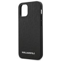 Karl Lagerfeld KLHCP12SPUKBK iPhone 12 mini 5,4" czarny/black hardcase Kameo