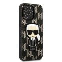 Karl Lagerfeld KLHCP13LPMNIKBK iPhone 13 Pro / 13 6,1" hardcase czarny/black Monogram Ikonik Patch