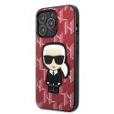 Karl Lagerfeld KLHCP13LPMNIKPI iPhone 13 Pro / 13 6,1" hardcase czerwony/red Monogram Ikonik Patch