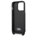 Karl Lagerfeld KLHCP13LSAIPCK iPhone 13 Pro / 13 6,1" hardcase czarny/black Saffiano Metal Ikonik