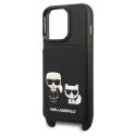 Karl Lagerfeld KLHCP13LSAKCHSK iPhone 13 Pro / 13 6,1" hardcase Saffiano Karl & Choupette Embossed