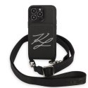 Karl Lagerfeld KLHCP13LSAKLCK iPhone 13 Pro / 13 6,1" hardcase czarny/black Saffiano Autograph