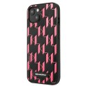 Karl Lagerfeld KLHCP13MMNMP1P iPhone 13 6,1" hardcase różowy/pink Monogram Plaque