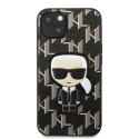 Karl Lagerfeld KLHCP13MPMNIKBK iPhone 13 6,1" hardcase czarny/black Monogram Ikonik Patch