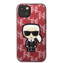 Karl Lagerfeld KLHCP13MPMNIKPI iPhone 13 6,1" hardcase czerwony/red Monogram Ikonik Patch