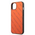 Karl Lagerfeld KLHCP13MPTLO iPhone 13 6,1" hardcase pomarańczowy/orange Perforated Allover