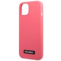 Karl Lagerfeld KLHCP13MSLMP1PI iPhone 13 6,1" hardcase fuksja/fuchsia Silicone Plaque