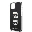 Karl Lagerfeld KLHCP13MTPE2TK iPhone 13 6,1" hardcase czarny/black Karl&Choupette Head