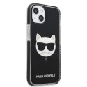 Karl Lagerfeld KLHCP13MTPECK iPhone 13 6,1" hardcase czarny/black Choupette Head