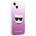 Karl Lagerfeld KLHCP13SCTRP iPhone 13 mini 5,4" hardcase różowy/pink Choupette Head