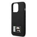 Karl Lagerfeld KLHCP13X3DKPK iPhone 13 Pro Max 6,7" czarny/black hardcase Ikonik Patch