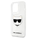 Karl Lagerfeld KLHCP13XCTR iPhone 13 Pro Max 6,7" hardcase transparent Choupette Head