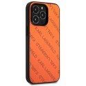 Karl Lagerfeld KLHCP13XPTLO iPhone 13 Pro Max 6,7" hardcase pomarańczowy/orange Perforated Allover