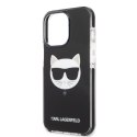 Karl Lagerfeld KLHCP13XTPECK iPhone 13 Pro Max 6,7" hardcase czarny/black Choupette Head