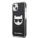 Karl Lagerfeld KLHCP13STPECK iPhone 13 mini 5,4" hardcase czarny/black Choupette Head