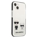 Karl Lagerfeld KLHCP13STPEKCW iPhone 13 mini 5,4" hardcase biały/white Karl&Choupette