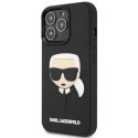 Karl Lagerfeld KLHCP14LKH3DBK iPhone 14 Pro 6,1" czarny/black hardcase 3D Rubber Karl`s Head