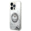 Karl Lagerfeld KLHCP14LLCRSGRS iPhone 14 Pro 6,1" srebrny/silver hardcase Liquid Glitter RSG