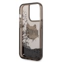 Karl Lagerfeld KLHCP14LLNCHCK iPhone 14 Pro 6,1" czarny/black hardcase Glitter Choupette Head