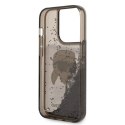 Karl Lagerfeld KLHCP14LLNKHCK iPhone 14 Pro 6,1" czarny/black hardcase Glitter Karl Head