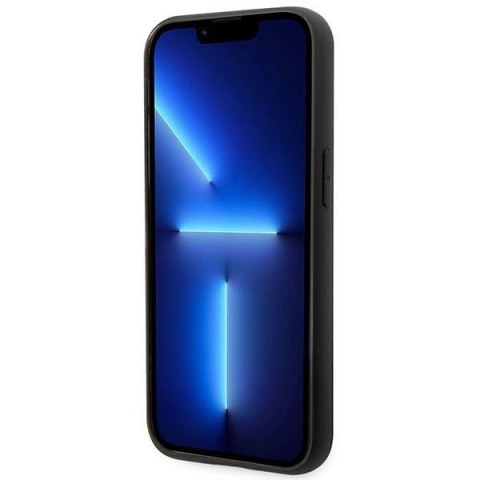 Karl Lagerfeld KLHCP14LPSQPK iPhone 14 Pro 6,1" hardcase czarny/black Puffy Ikonik Pin