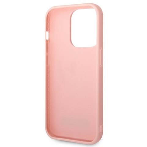 Karl Lagerfeld KLHCP14LRUPKLPP iPhone 14 Pro 6,1" hardcase różowy/pink 3D Monogram