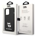 Karl Lagerfeld KLHCP14LSLCTBK iPhone 14 Pro 6,1" hardcase czarny/black Silicone Choupette Body