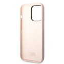 Karl Lagerfeld KLHCP14LSNCHBCP iPhone 14 Pro 6,1" hardcase różowy/pink Silicone Choupette