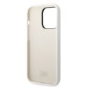 Karl Lagerfeld KLHCP14LSNIKBCH iPhone 14 Pro 6,1" hardcase biały/white Silicone Ikonik