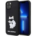 Karl Lagerfeld KLHCP14M3DRKHNK iPhone 14 Plus 6.7" czarny/black hardcase Rubber Choupette 3D