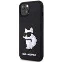 Karl Lagerfeld KLHCP14M3DRKHNK iPhone 14 Plus 6.7" czarny/black hardcase Rubber Choupette 3D