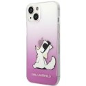 Karl Lagerfeld KLHCP14MCFNRCPI iPhone 14 Plus 6,7" hardcase różowy/pink Choupette Fun