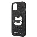 Karl Lagerfeld KLHCP14MG2CPK iPhone 14 Plus 6,7" czarny/black hardcase Glitter Choupette Patch