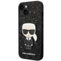 Karl Lagerfeld KLHCP14MGFKPK iPhone 14 Plus 6,7" hardcase czarny/black Glitter Flakes Ikonik