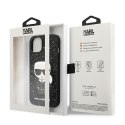 Karl Lagerfeld KLHCP14MGFKPK iPhone 14 Plus 6,7" hardcase czarny/black Glitter Flakes Ikonik