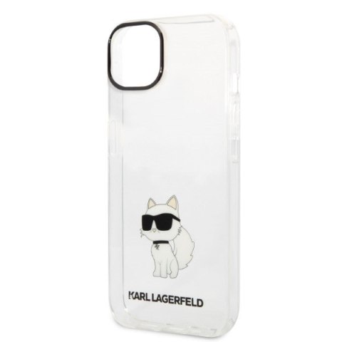 Karl Lagerfeld KLHCP14MHNCHTCT iPhone 14 Plus 6,7" transparent hardcase Ikonik Choupette