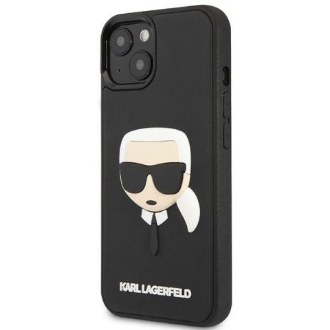 Karl Lagerfeld KLHCP14MKH3DBK iPhone 14 Plus 6,7" czarny/black hardcase 3D Rubber Karl`s Head