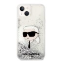 Karl Lagerfeld KLHCP14MLNKHCH iPhone 14 Plus 6,7" srebrny/silver hardcase Glitter Karl Head