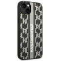 Karl Lagerfeld KLHCP14MPGKLSKG iPhone 14 Plus 6,7" hardcase szary/grey Monogram Stripe