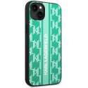 Karl Lagerfeld KLHCP14MPGKLSKN iPhone 14 Plus 6,7" hardcase zielony/green Monogram Stripe