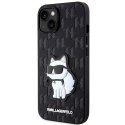 Karl Lagerfeld KLHCP14MSAKHPCK iPhone 14 Plus 6.7" czarny/black Saffiano Monogram Choupette