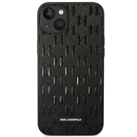 Karl Lagerfeld KLHCP14MSAKLHPK iPhone 14 Plus 6,7" hardcase czarny/black Saffiano Mono Metal Logo