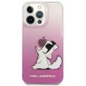 Karl Lagerfeld KLHCP14XCFNRCPI iPhone 14 Pro Max 6,7" hardcase różowy/pink Choupette Fun