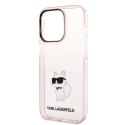 Karl Lagerfeld KLHCP14XHNCHTCP iPhone 14 Pro Max 6,7" różowy/pink hardcase Ikonik Choupette