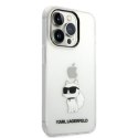 Karl Lagerfeld KLHCP14XHNCHTCT iPhone 14 Pro Max 6,7" transparent hardcase Ikonik Choupette