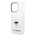 Karl Lagerfeld KLHCP14XHNCHTCT iPhone 14 Pro Max 6,7" transparent hardcase Ikonik Choupette